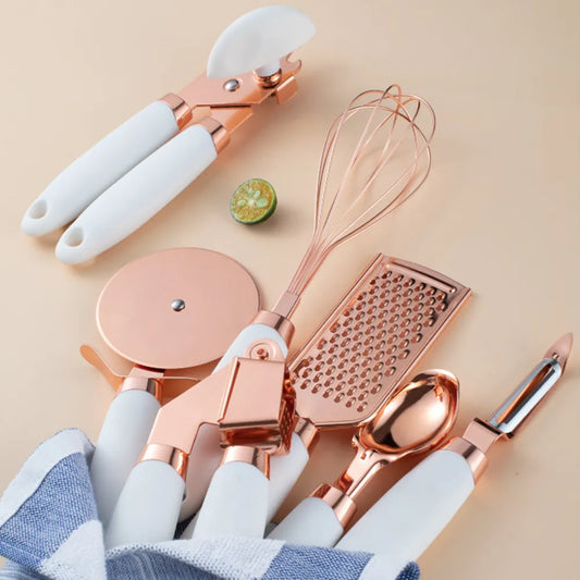 Nikkuri - Copper Kitchen Gadgets 7 Piece Set